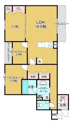 インペリアル大宮の物件間取画像